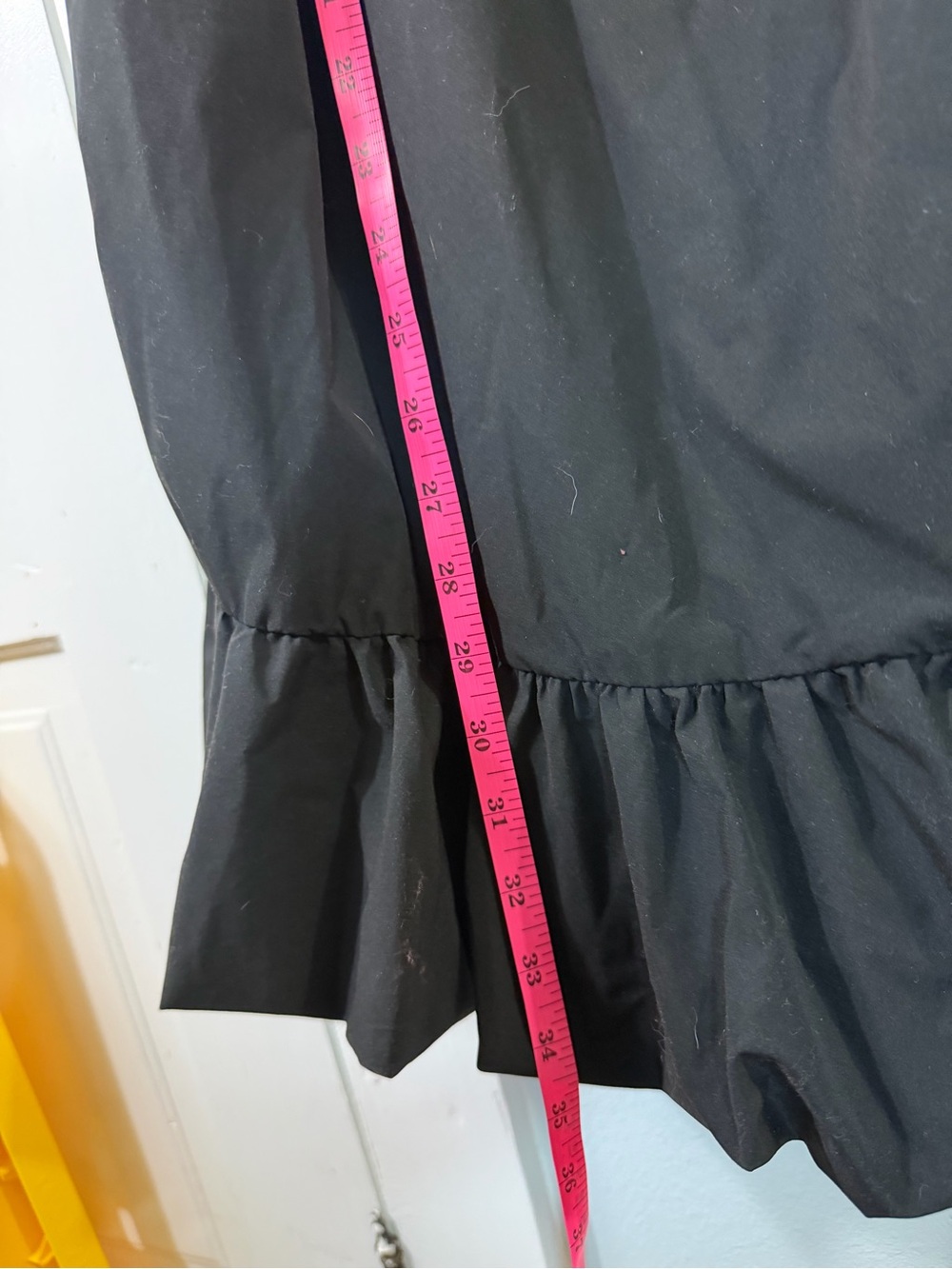 Cider Black Ruffle-Hem Sleeveless Mini Dress - Picture 6 of 10